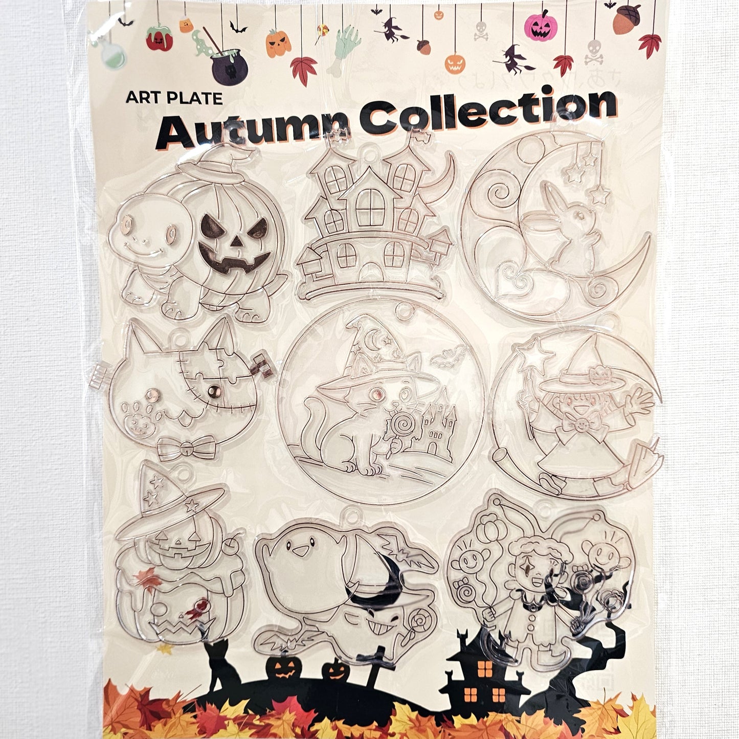 Autumn Collection アートプレート オータムコレクション ハロウィン Designed in Japan Halloween