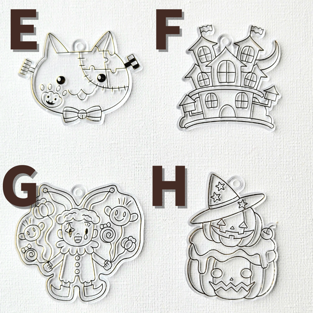 【単品販売】 Autumn Collection アートプレート オータムコレクション ハロウィン Designed in Japan Halloween