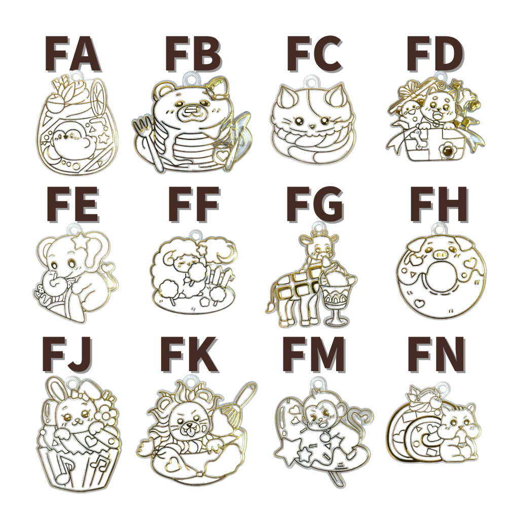 ハッピーフレンズ アートプレート Designed in Japan Happy Friends