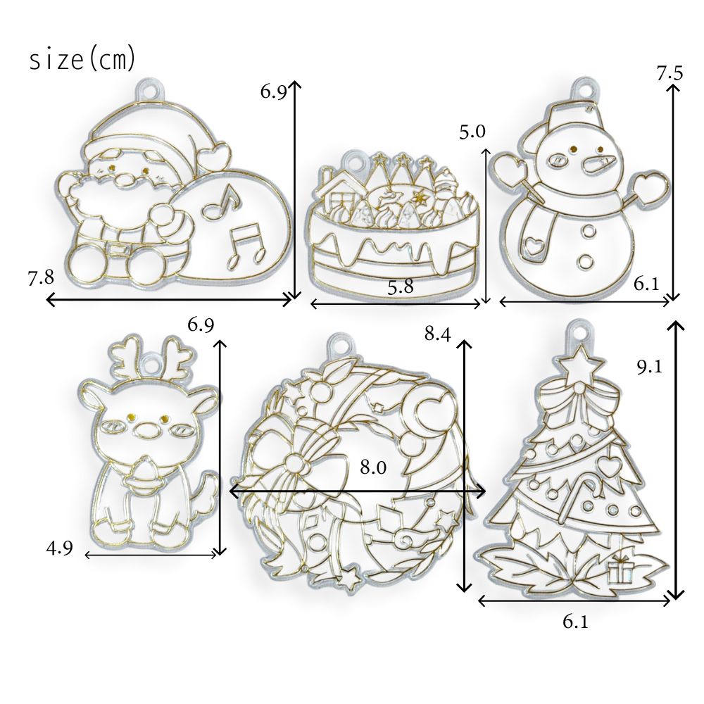 【単品販売】 Winter Collection  アートプレート ウィンター コレクション  クリスマス Designed in Japan Christmas