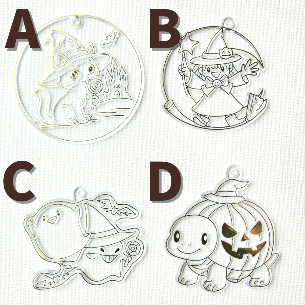 【単品販売】 Autumn Collection  アートプレート オータムコレクション ハロウィン  Designed in Japan Halloween