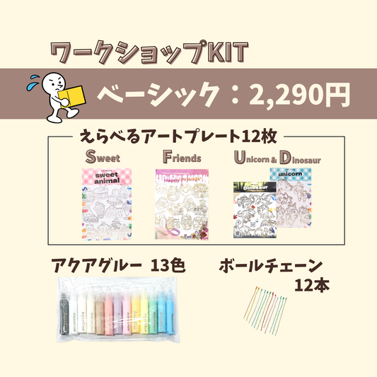 ワークショップキット えらべるプランとアートプレート