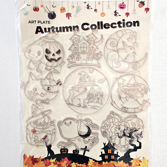 Autumn Collection  アートプレート オータムコレクション ハロウィン  Designed in Japan Halloween