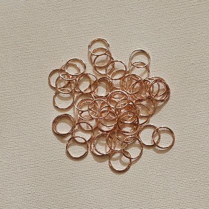 大きめ丸カン Oリング 20g シルバー ゴールド ピンクゴールド