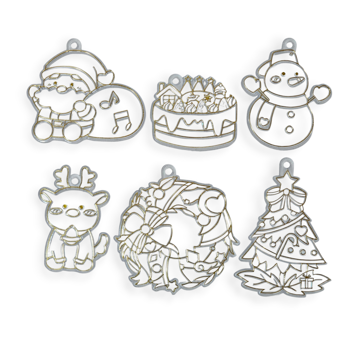 Winter Collection  アートプレート ウィンターコレクション オーナメント クリスマス  Designed in Japan