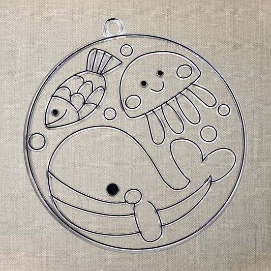 海のいきもの アートプレート ｜ シェアプランデザイン