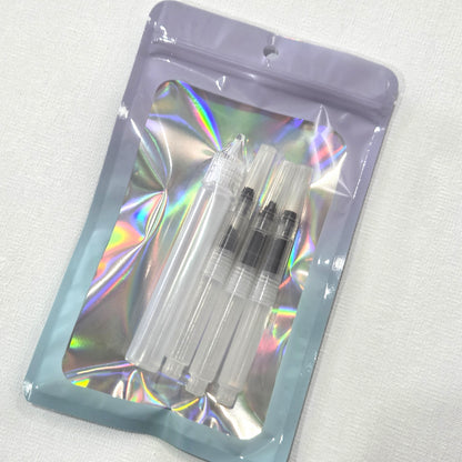 ミニサイズ 水筆 3本+ペン型ボトル セット ウォーターブラシ 空ペン 水筆ぺん