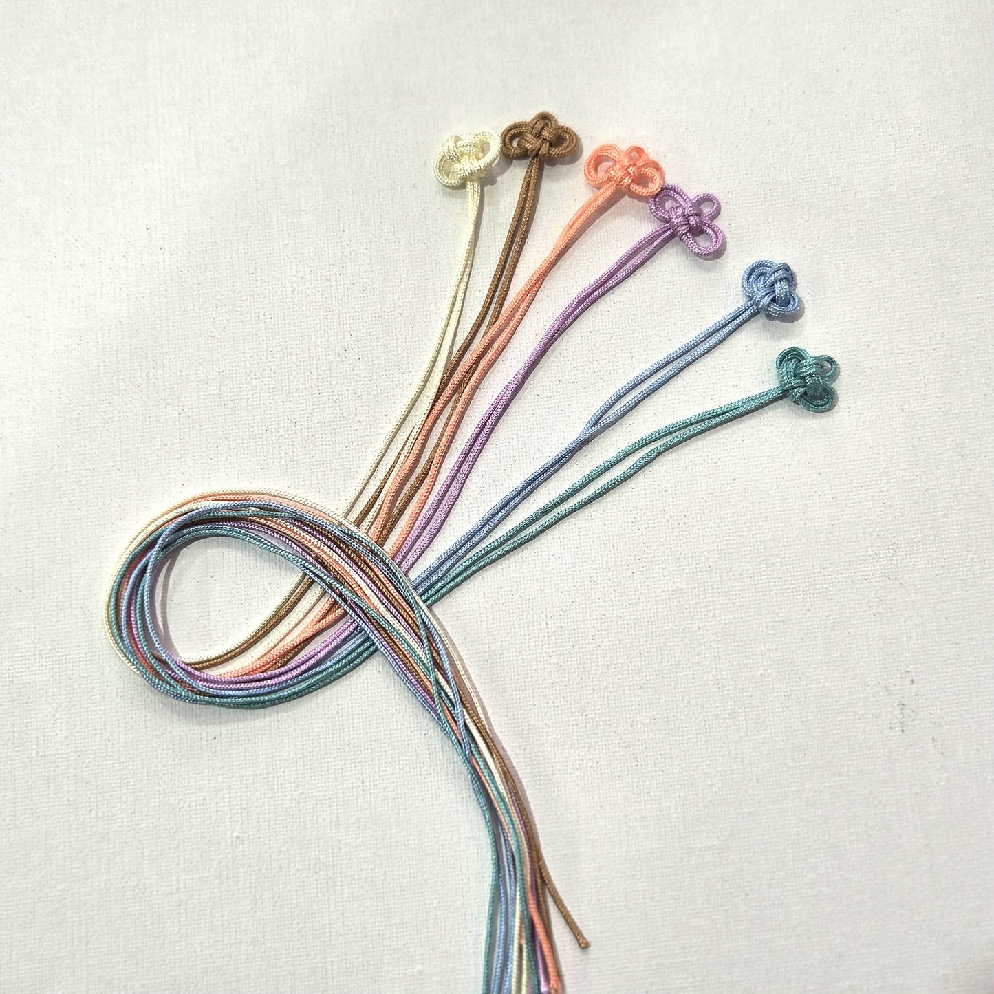 PVC クリア袋 穴あり 【10枚セット】 二重叶う結紐 追加できます チャック付き袋 ジッパー袋 キーホルダー穴つき