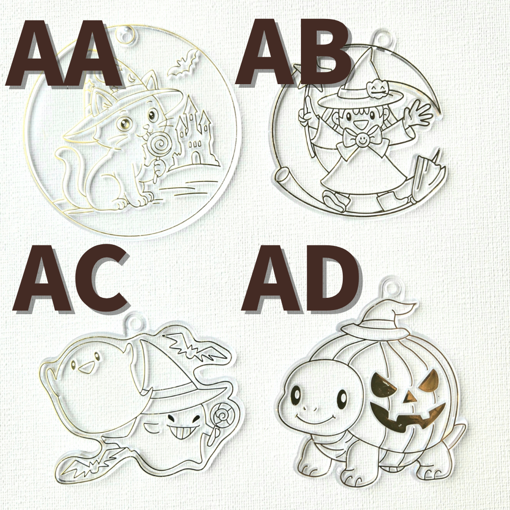 【単品販売】 Autumn Collection  アートプレート オータムコレクション ハロウィン  Designed in Japan Halloween