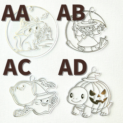 【単品販売】 Autumn Collection  アートプレート オータムコレクション ハロウィン  Designed in Japan Halloween