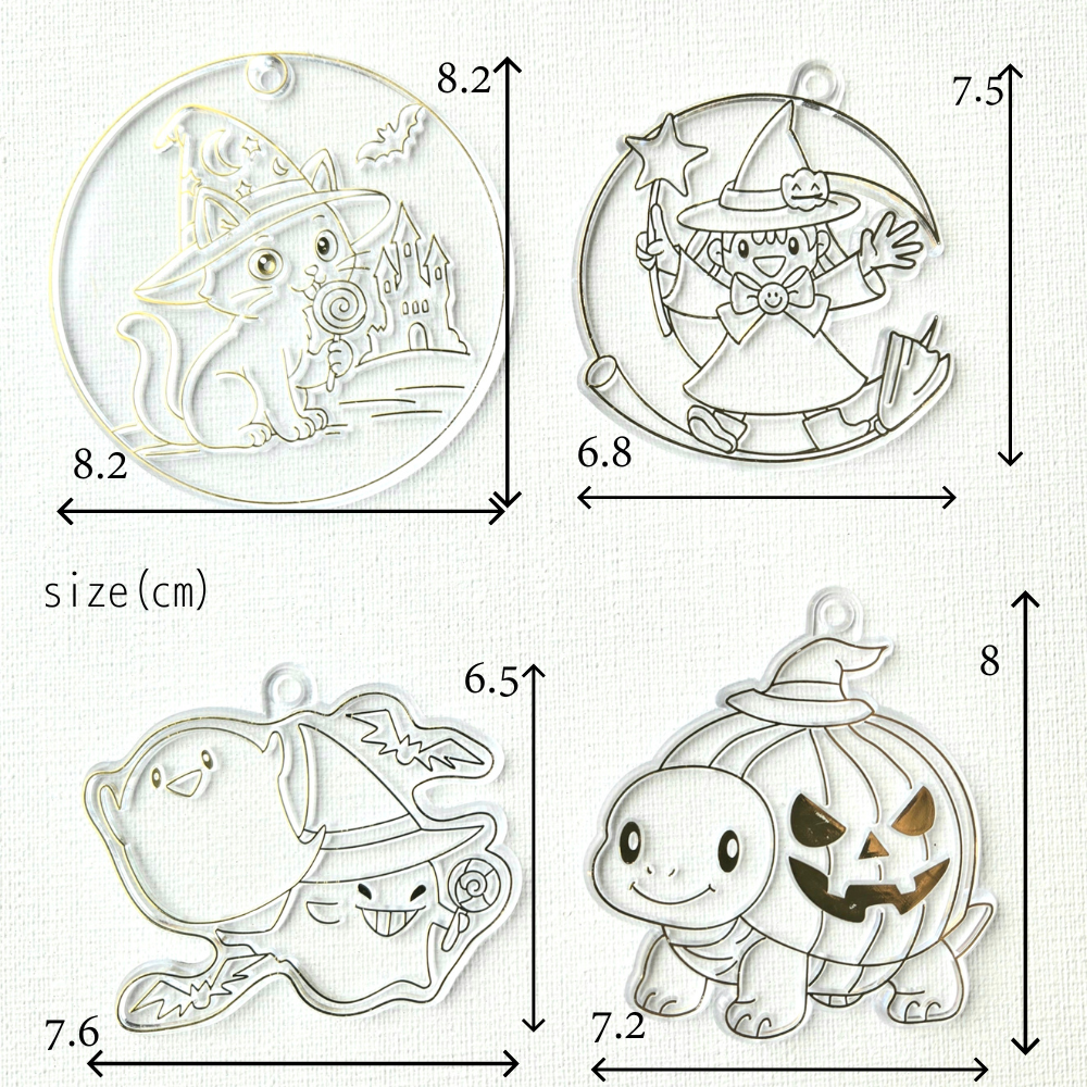 【単品販売】 Autumn Collection  アートプレート オータムコレクション ハロウィン  Designed in Japan Halloween