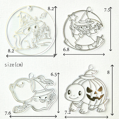 【単品販売】 Autumn Collection  アートプレート オータムコレクション ハロウィン  Designed in Japan Halloween