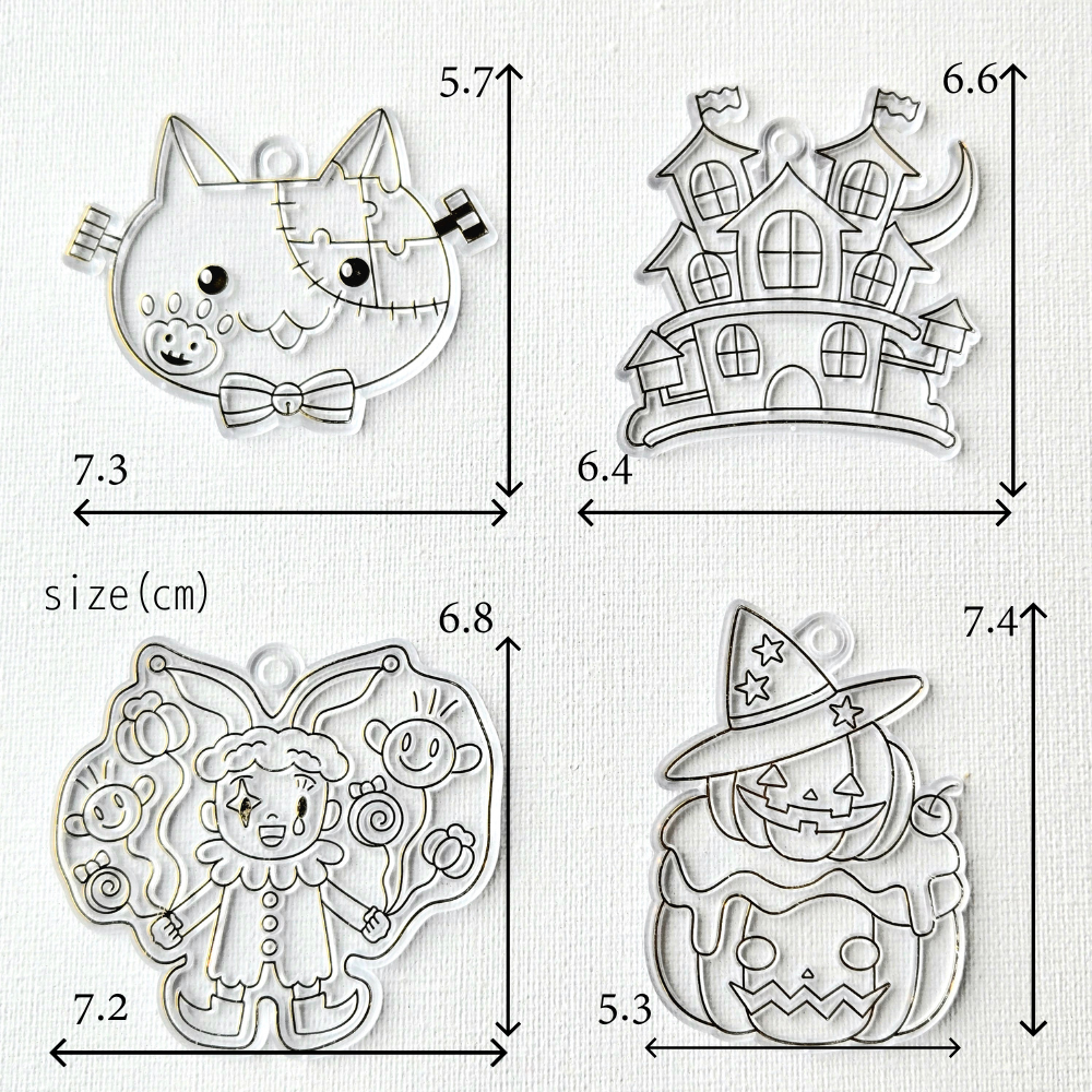 【単品販売】 Autumn Collection  アートプレート オータムコレクション ハロウィン  Designed in Japan Halloween