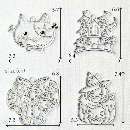 【単品販売】 Autumn Collection  アートプレート オータムコレクション ハロウィン  Designed in Japan Halloween
