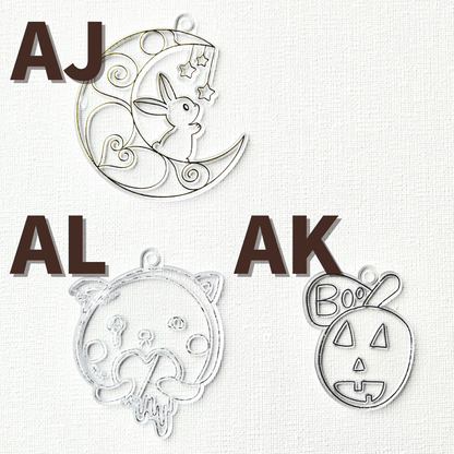 【単品販売】 Autumn Collection  アートプレート オータムコレクション ハロウィン  Designed in Japan Halloween