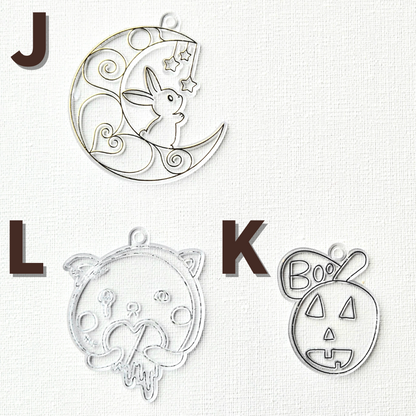 【単品販売】 Autumn Collection  アートプレート オータムコレクション ハロウィン  Designed in Japan Halloween